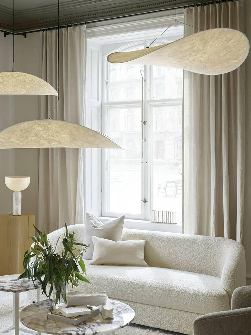 Tense Tyvek Pendant Lamp-DWHOME
