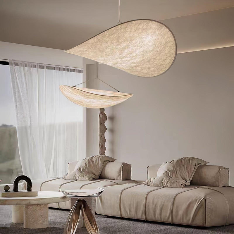 Tense Tyvek Pendant Lamp-DWHOME