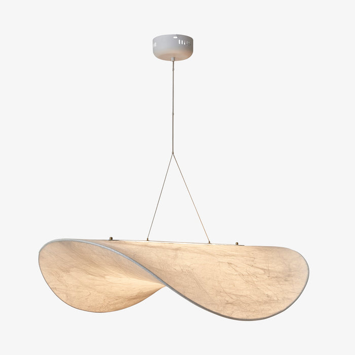 Tense Silk Pendant Light.