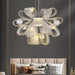 Teny Luxury Chrome and Crystal Chandelier.