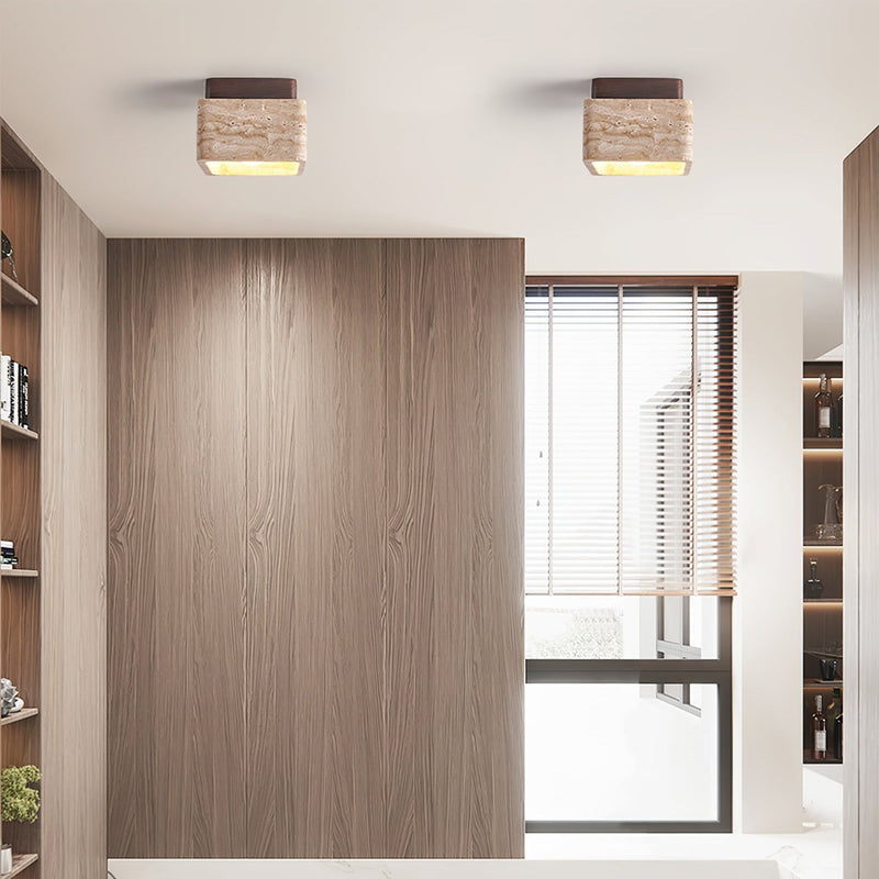 Terra Block Ceiling Light-DWHOME