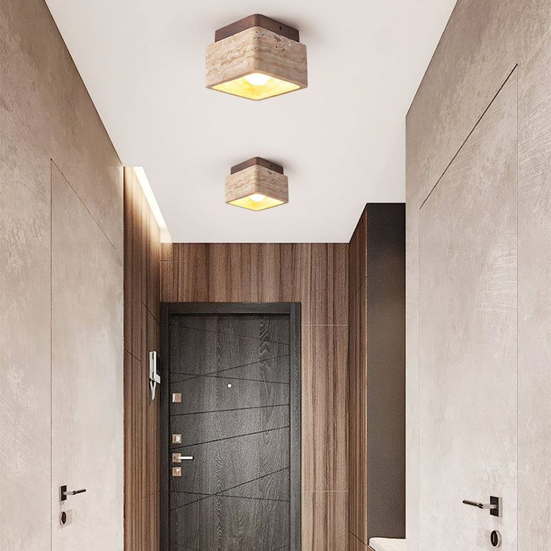 Terra Block Ceiling Light-DWHOME