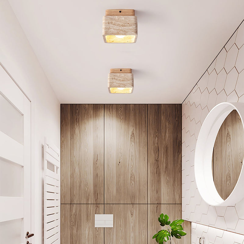 Terra Block Ceiling Light-DWHOME
