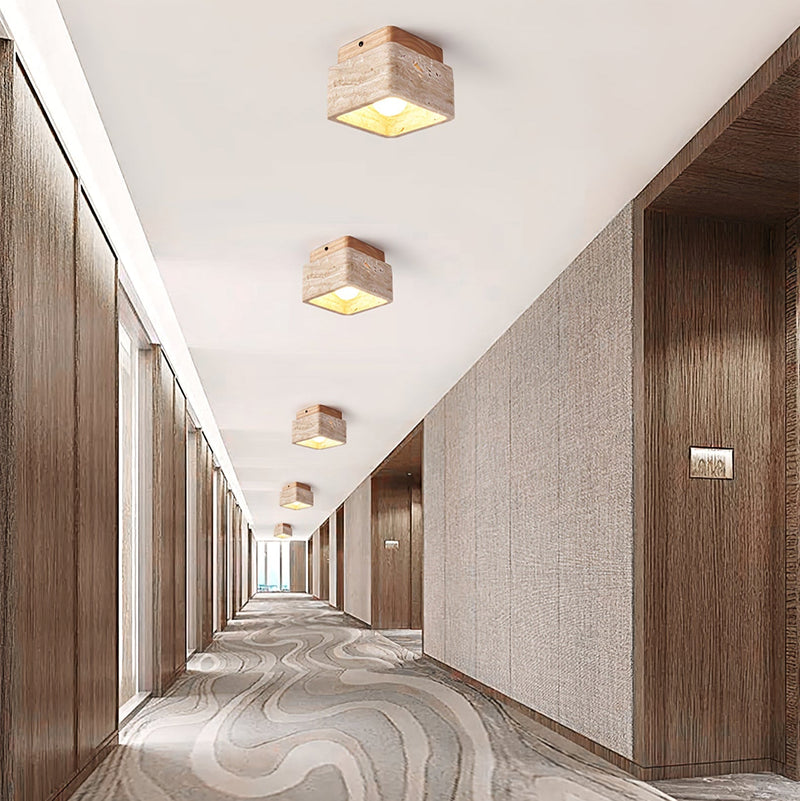 Terra Block Ceiling Light-DWHOME