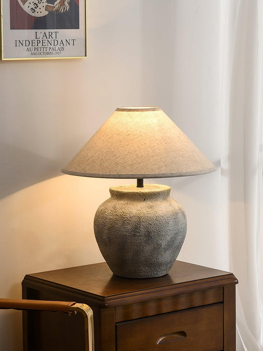 Terra Cotta Etruscan Urn Table Lamp-DWHOME