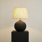 Terra Noir Textured Table Lamp-DWHOME