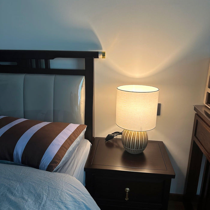 Terra Stripes Table Lamp-DWHOME