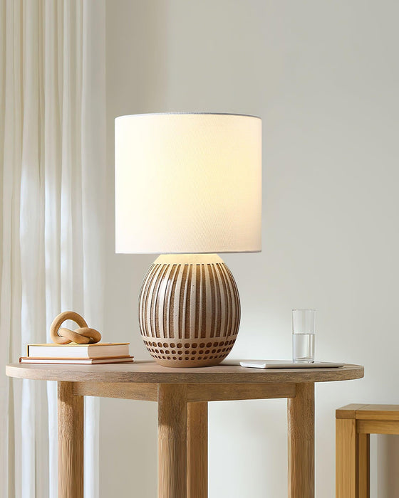Terra Stripes Table Lamp-DWHOME