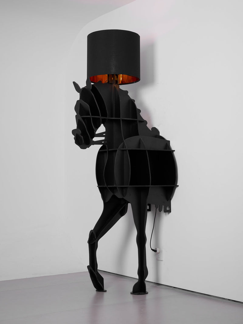 Tete Horse Floor Lamp-DWHOME