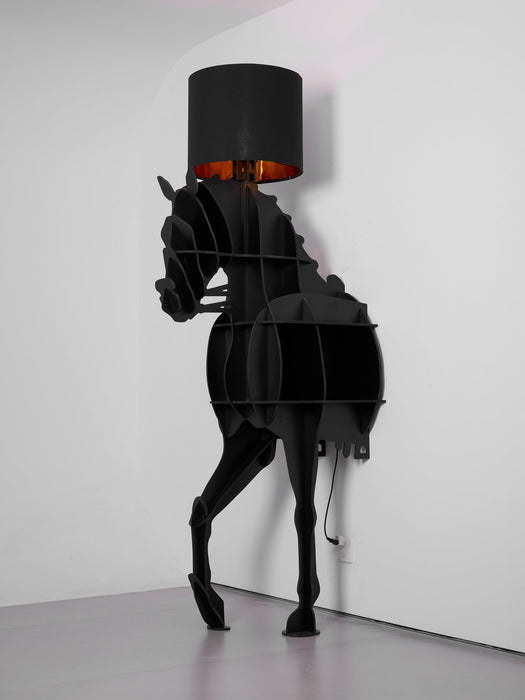 Tete Horse Floor Lamp-DWHOME