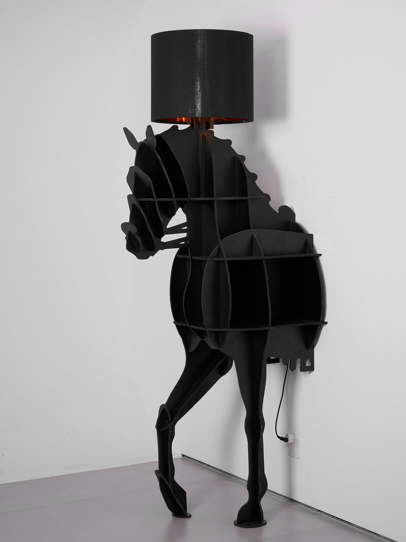Tete Horse Floor Lamp-DWHOME