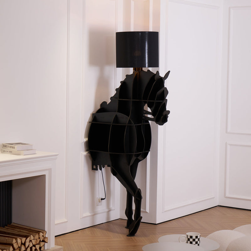 Tete Horse Floor Lamp-DWHOME