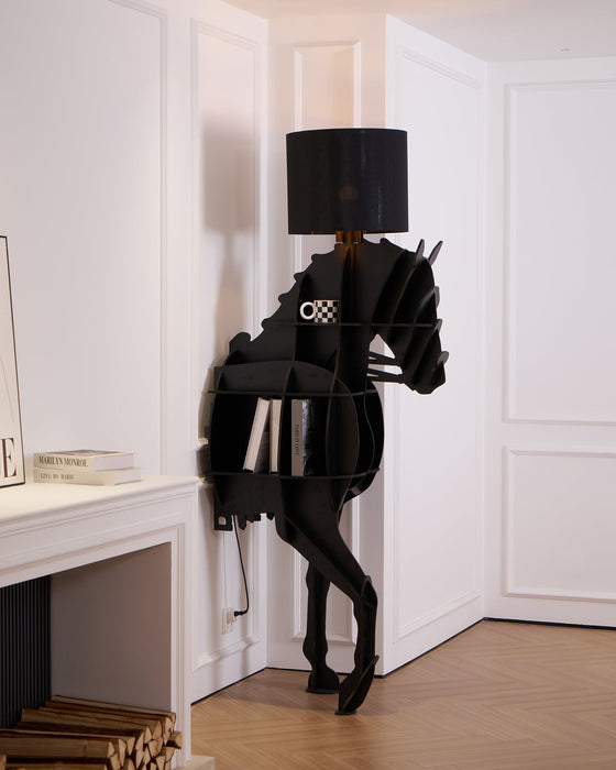 Tete Horse Floor Lamp-DWHOME