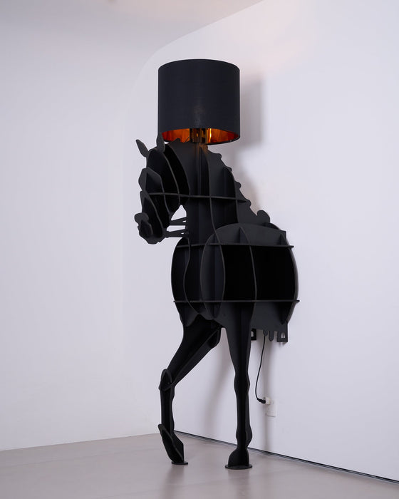 Tete Horse Floor Lamp-DWHOME