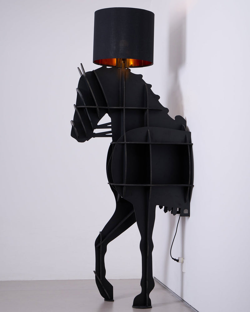 Tete Horse Floor Lamp-DWHOME