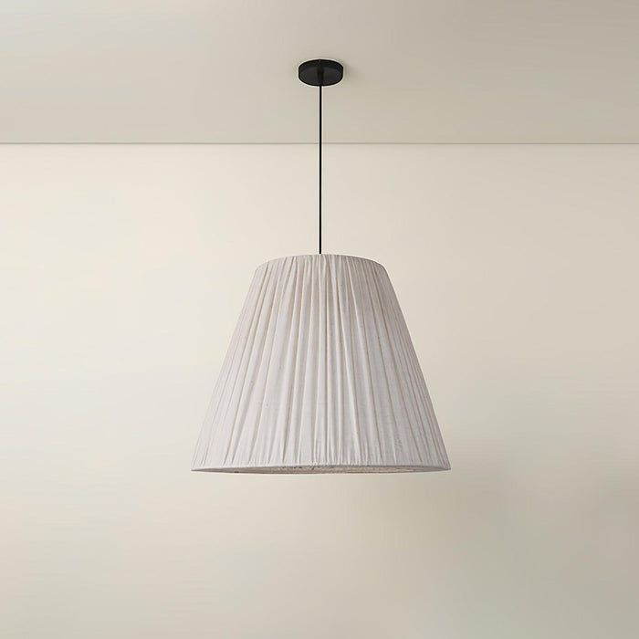 Textile Taper Pendant Lamp.