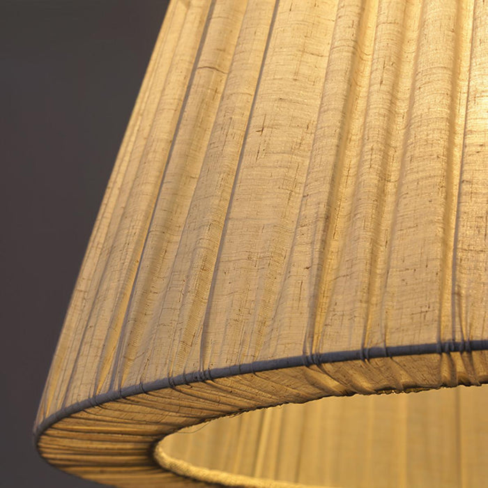 Textile Taper Pendant Lamp.