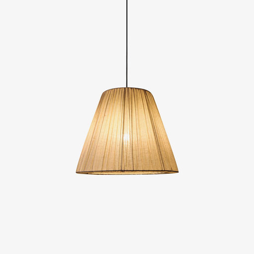 Textile Taper Pendant Lamp.