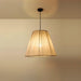 Textile Taper Pendant Lamp.