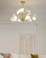 Thalassa Gingko Chandelier-DWHOME