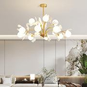 Thalassa Gingko Chandelier-DWHOME