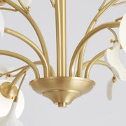 Thalassa Gingko Chandelier-DWHOME
