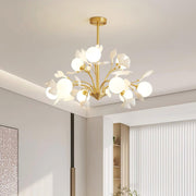 Thalassa Gingko Chandelier-DWHOME