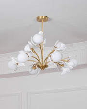 Thalassa Gingko Chandelier-DWHOME