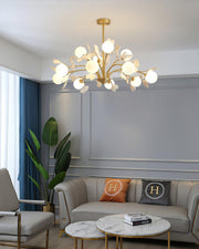 Thalassa Gingko Chandelier-DWHOME