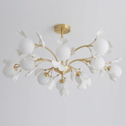 Thalassa Gingko Chandelier-DWHOME