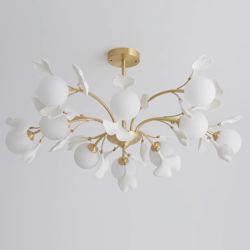 Thalassa Gingko Chandelier-DWHOME