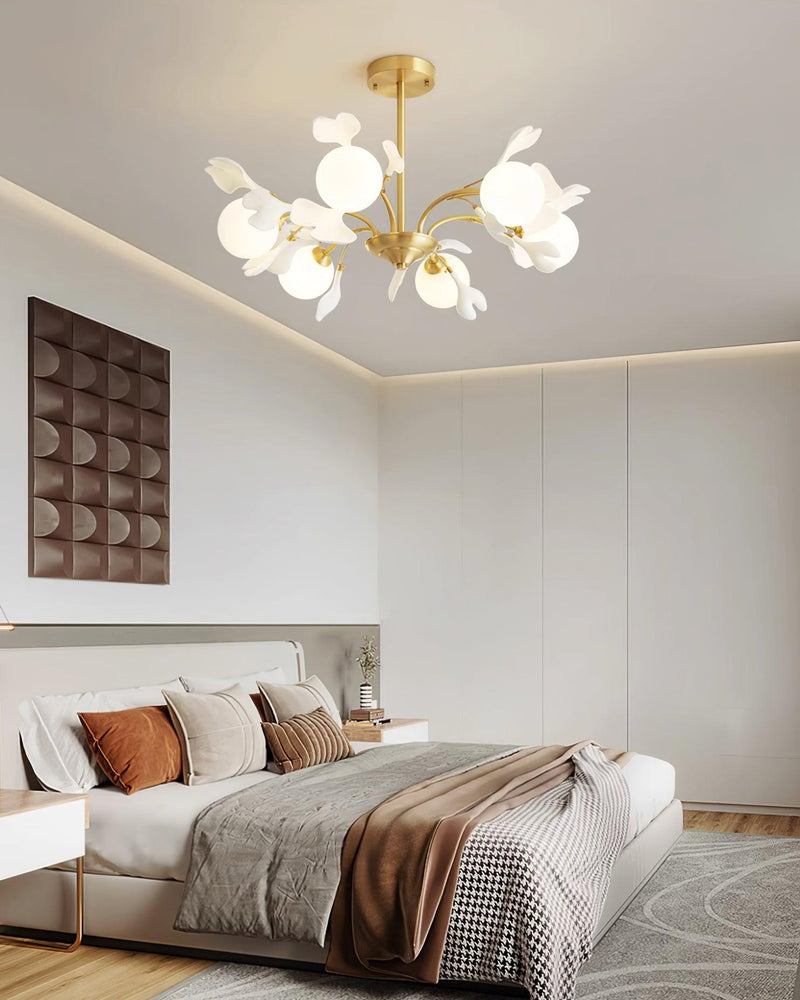 Thalassa Gingko Chandelier-DWHOME