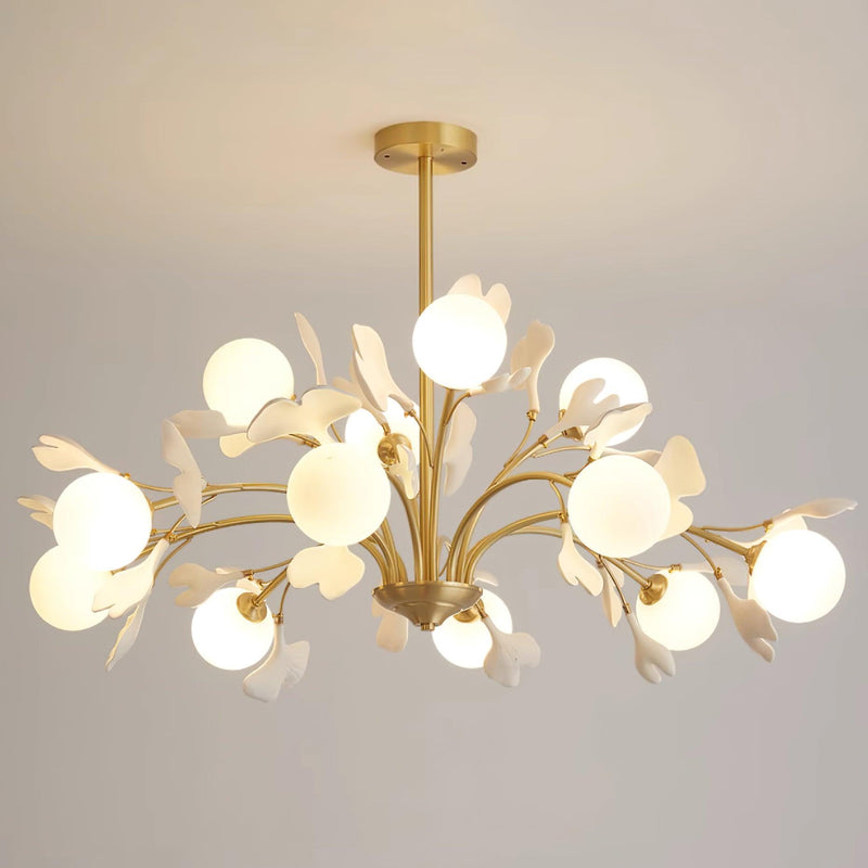 Thalassa Gingko Chandelier-DWHOME