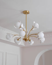 Thalassa Gingko Chandelier-DWHOME