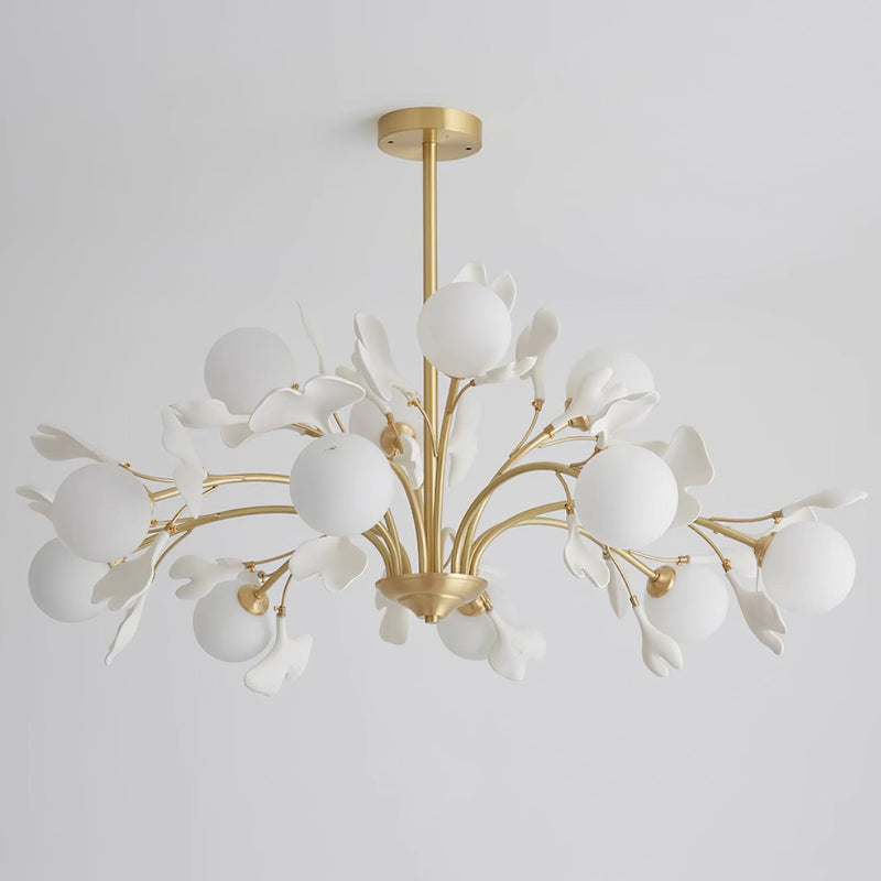 Thalassa Gingko Chandelier-DWHOME