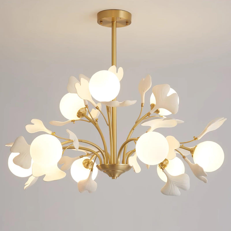 Thalassa Gingko Chandelier-DWHOME