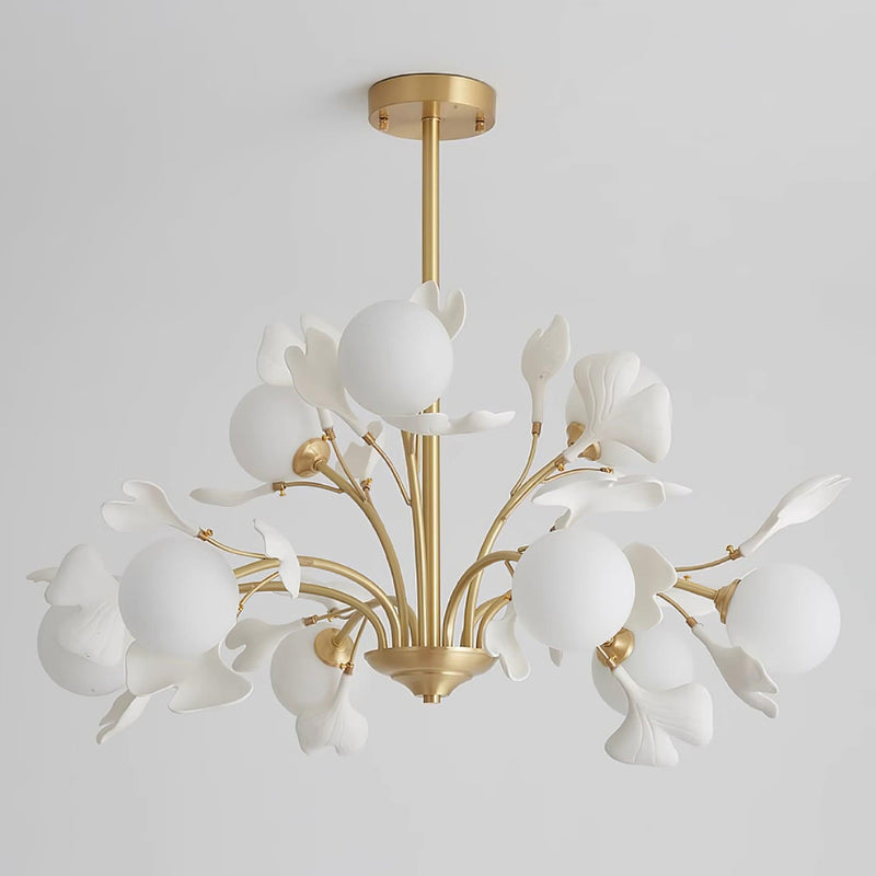 Thalassa Gingko Chandelier-DWHOME