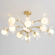 Thalassa Gingko Chandelier-DWHOME