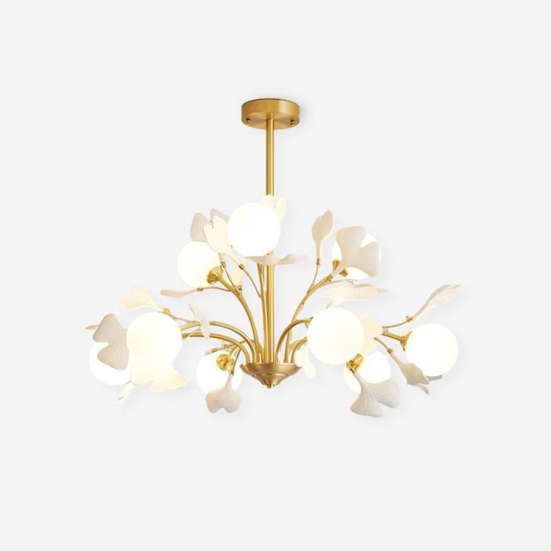Thalassa Gingko Chandelier-DWHOME