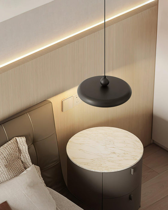 Thin Disc Pendant Lamp.