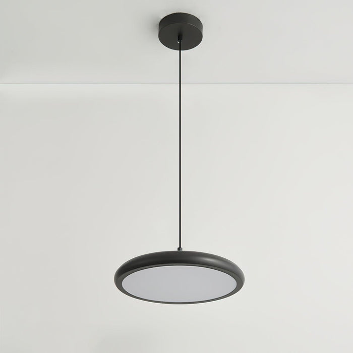 Thin Disc Pendant Lamp.