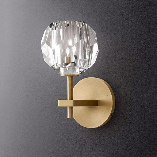 Thorpjornsen Modern Crystal Torch Wall Lamp.