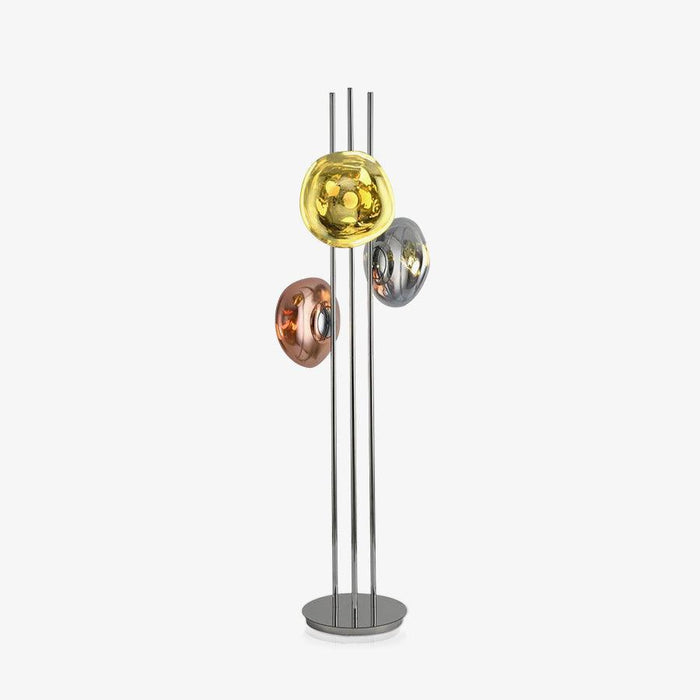 Three Lava Glass Floor Lamp-DWHOME