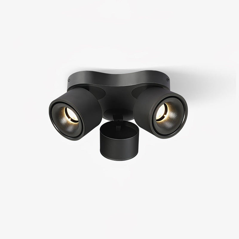 Rotating Folding Three Head Spotlight-DWHOME