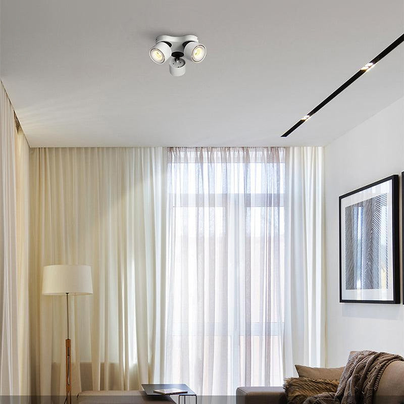Rotating Folding Three Head Spotlight-DWHOME