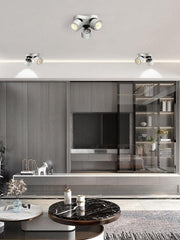 Rotating Folding Three Head Spotlight-DWHOME