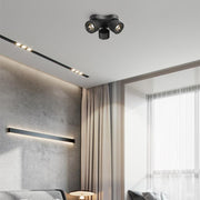 Rotating Folding Three Head Spotlight-DWHOME