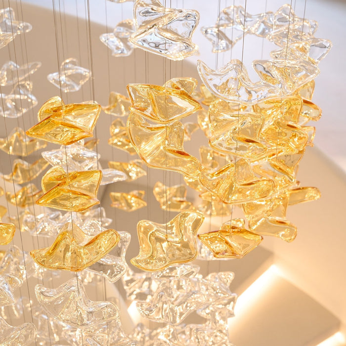 Tidal Art Glass Chandelier-DWHOME