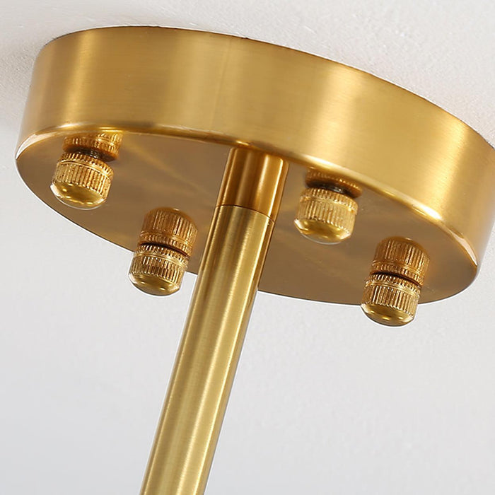 Tiered Carved Glass Chandelier-DWHOME