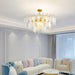 Tiered Carved Glass Chandelier-DWHOME